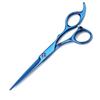 Ciseaux de coupe professionnels pour poils de chien, ciseaux de toilettage, ciseaux de coiffure bleus
