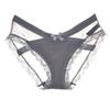Women's Sexy Panties Lace See Through Underwear Low Rise Thin Mesh Sheer Underpants Breathable Bikini Briefs