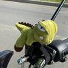 Lalka motocyklowa, wisiorek pluszowy dinozaur, wisiorek rowerowy, dekoracyjna zabawka, akcesoria do kierownicy motocykla, wisiorek z kierunkowskazem