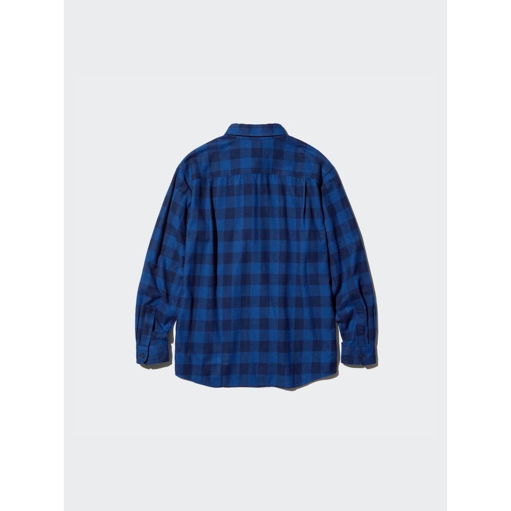 Uniqlo Flannel Shirt  LonG Sleeve ReGular Collar  Check G
