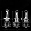 M8 Pro 120W 12000LM H7 LED Headlights Bulb H7 H8 H11 Car Headlight  M8 LED Headlight Kit