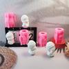 Religious Statue Silicone Candle Molds Epoxy Resin Molds for Making Candle Soap Chocolate Candy Cake Fondant Decoration