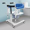 Multi Functional Hydraulic Patient Lifting Chair 180° Split Transport Seat Elderly Disabled Lightweight Transfer Wheelchair