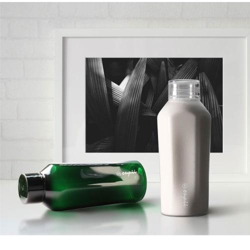 BOII Water Bottle, 520ml, Stylish, with Tea Strainer, BPA-Free, Lightweight (Blue)