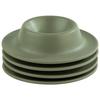 Set de coquetiers - APS - 85295 - Mélamine - Vert mat - 8,5x8,5x4,5 cm
