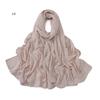 New Stripe Cotton Jersey Hijab Scarf For Women Muslim Long Shawls Headscarf Wraps Foulard Islamic Headband Turban Ramadan Hijabs