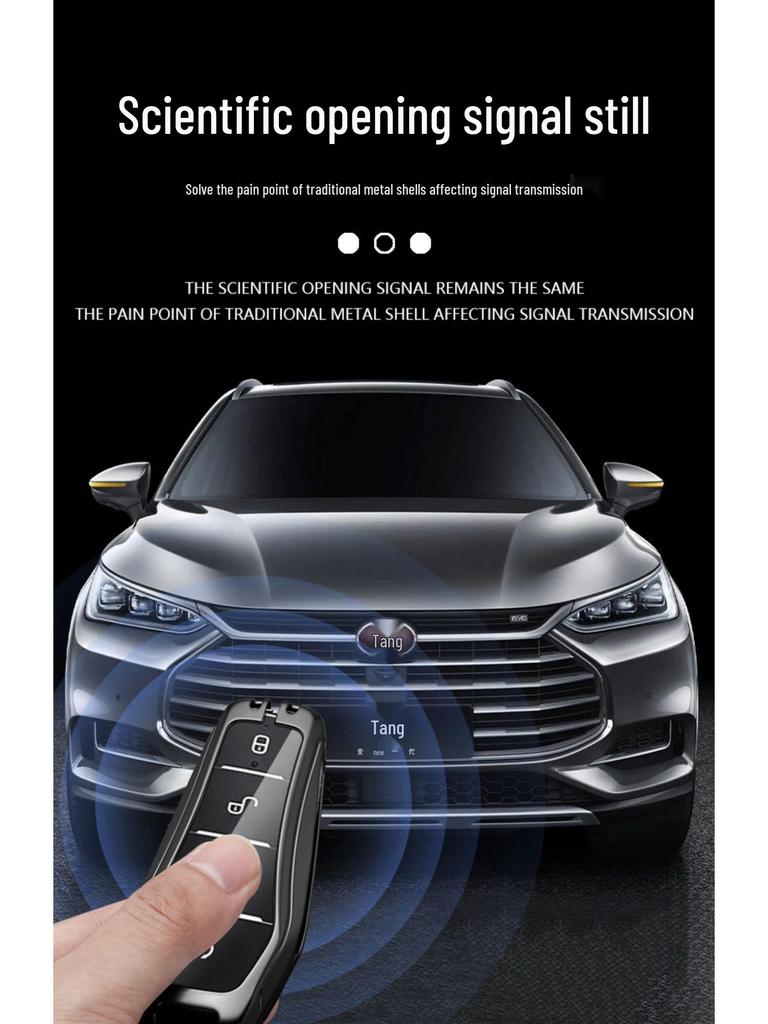 2022 BYD Tang Key Case: 2nd Gen DMI/EV Shell for Car Key Modification