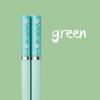 1 Pair of Household Kitchen Chinese Pink Cherry Blossoms Alloy Chopsticks Chopsticks Hot Pot Cooking Utensils Cute Chopsticks