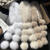 Faux Rabbit Fur Plush Scarf Thicken Imitation Mink Fur Scarf  Autumn Winter