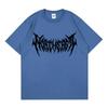 Herren Grafik T-Shirts Kurzarm T-Shirts Tops Oversized Vintage Streetwear Gothic Harajuku Koreanische Mode Sommer Y2k Kleidung