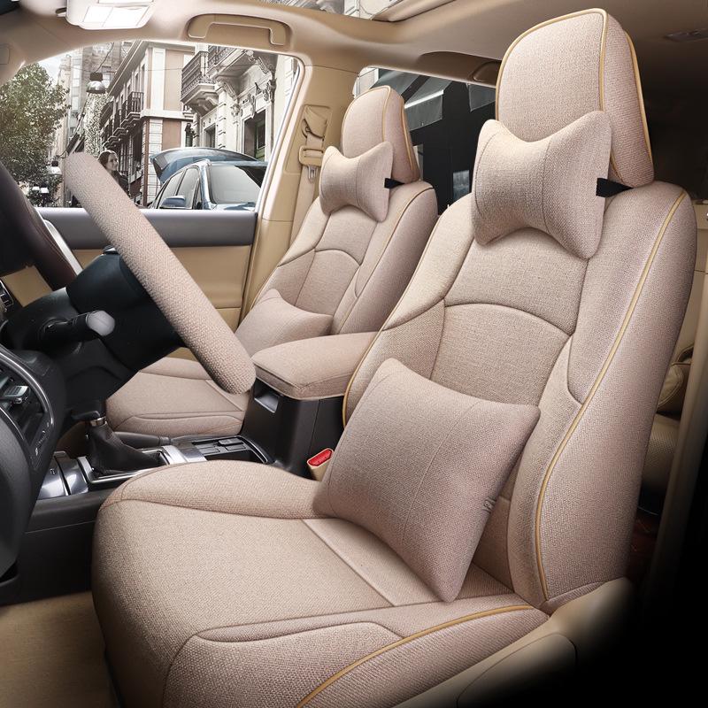 Prado 2700/4000 All-Season Linen Car Seat Cover Cushions