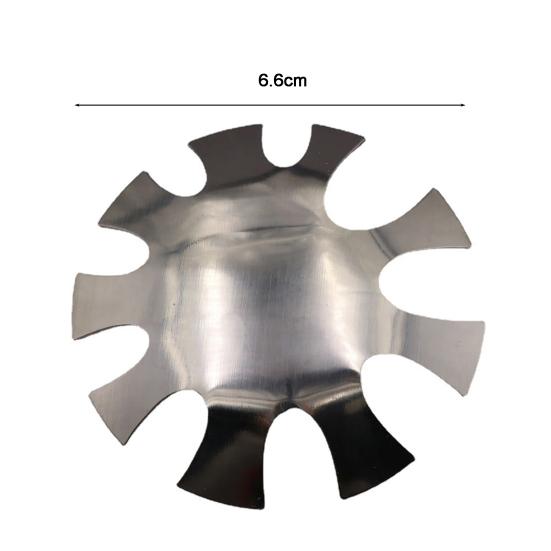 Rust-Proof Nail Cutter Plate U-Shaped Nail Art Making Stainless Steel Manicure Edge Trimmer for Female