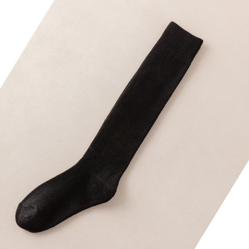 Wholesale Winter Knee High Wool Socks for Women Long Fluffy Soft Tube Socks with Custom Logo OEM Thicken Cushion Winter Socks Euro:34-43