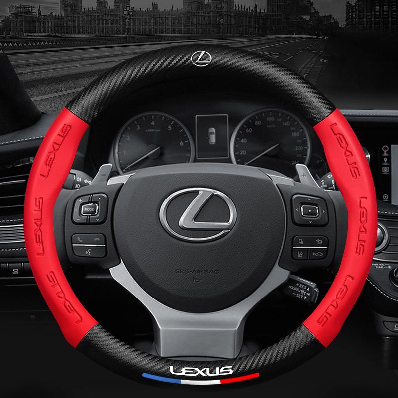 Car Steering Wheel Cover Car Interior Accessories For  Lexus F SPORT GX460 Ct200h IS250 ES 220D IS200 Fsport GS GX IS LS LX NX
