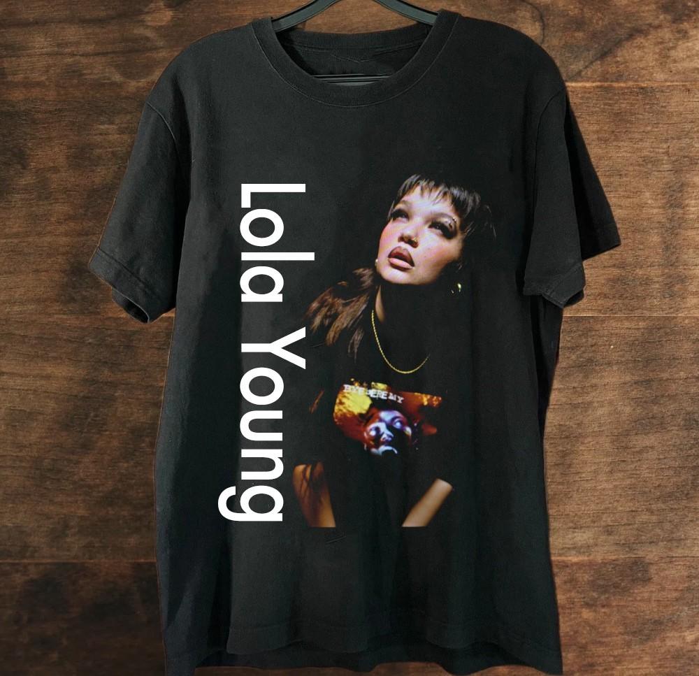 Классическая футболка Lola Young Tour 25 с коротким рукавом для мужчин S5XL 22D407 Унисекс M
