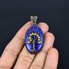 Tree Of Life Lapis Lazuli Pendant Handmade Gemstone Jewelry, 999 Copper Wire Wrapped Pendant ,Unique Design Jewelry Pendant