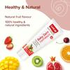 LuvLap Naturals 100% Natural Baby Toothpaste Bubble Fruit Flavour Fluoride Free Toddler Kids Dental Care 100g Pack of 1