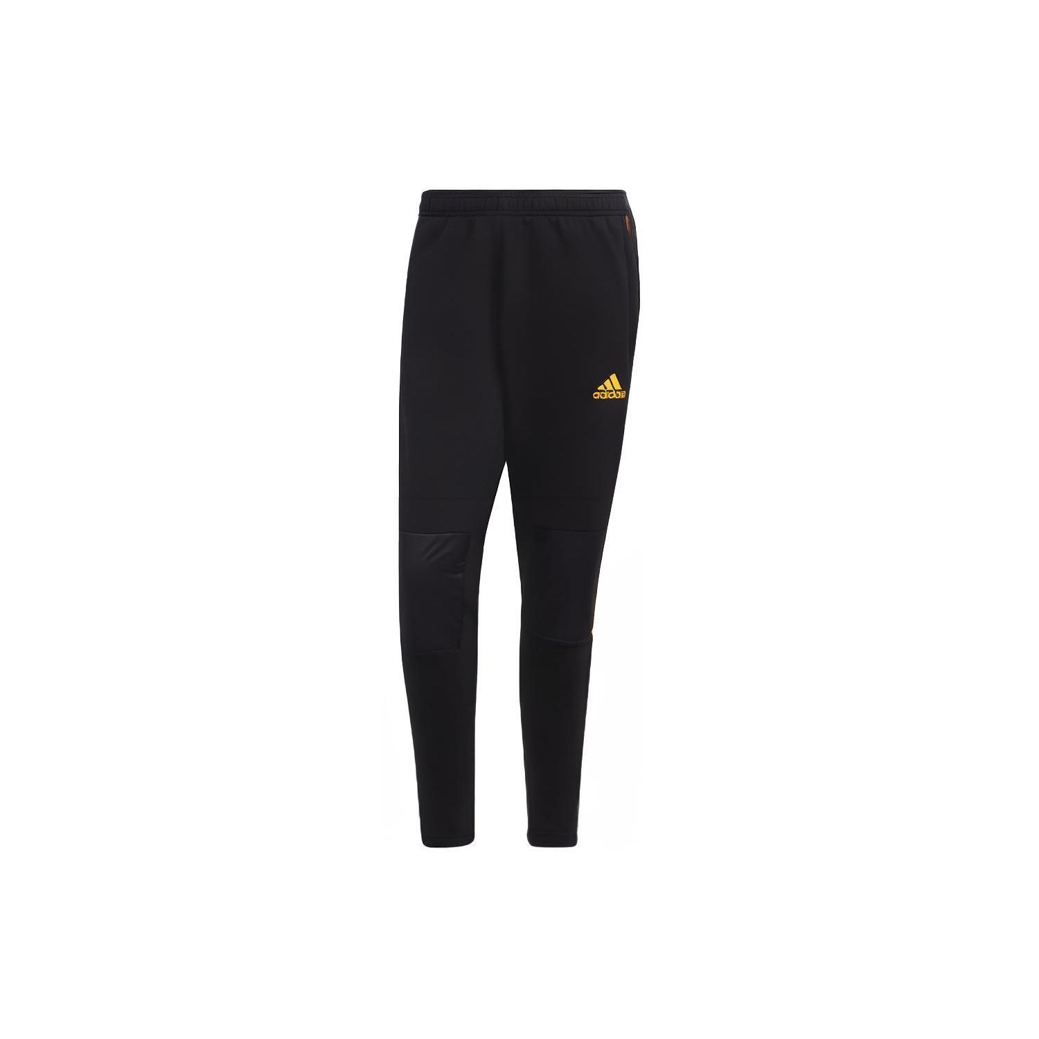 Утепленные спортивные штаны adidas Tiro, черные/солнечно-золотые, мужские, уличная одежда H33686 S