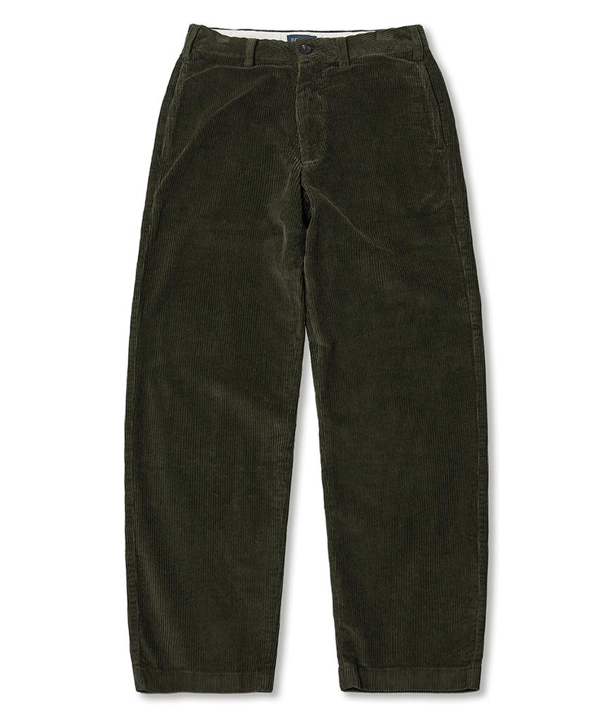 BENDLS Straight Fit Corduroy Pants - Olive