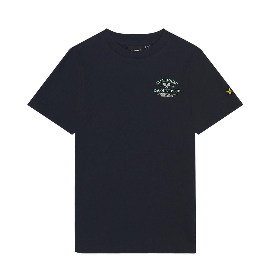 Lyle & Scott Kinder/Kids Racquet Club Grafik T-Shirt