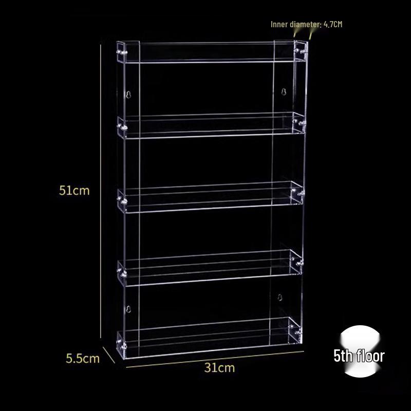 Acrylic Step-Style Cigarette & Beverage Display Rack