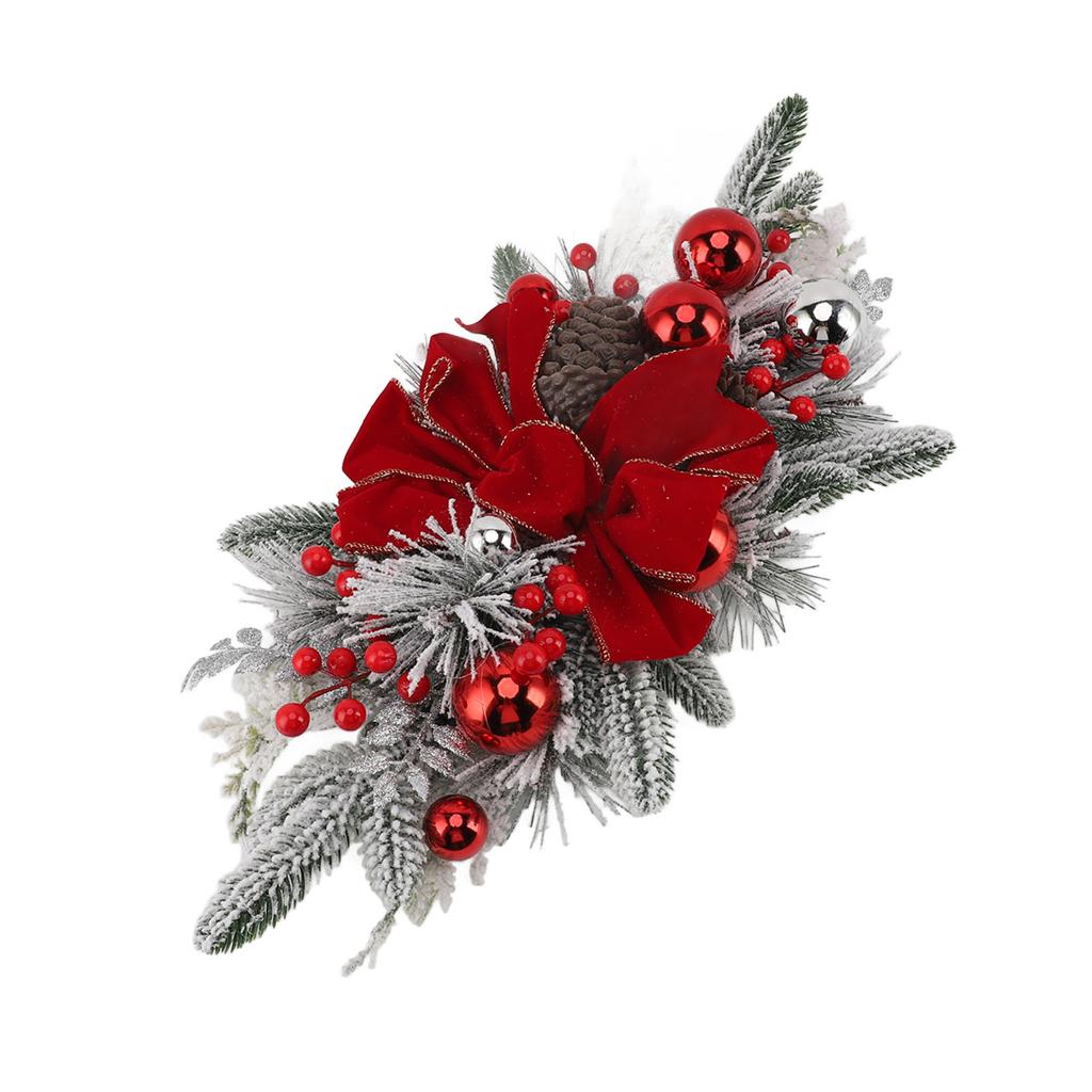 Christmas Staircase Decoration Cordless 60x30cm PVC Exquisite   Stairway   for Table Wall