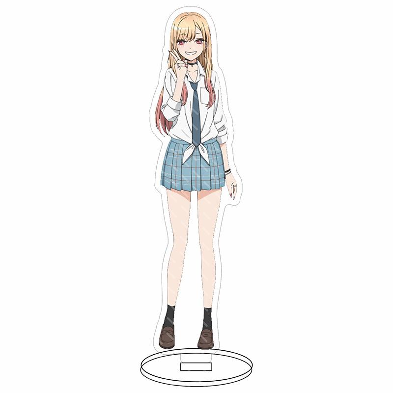 16Cm Anime My Dress Up Darling Series Acrylic Stand Cute Cartoon Character Kitagawa Marin Gojo Wakana Creativity Stand Toy