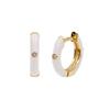 CRMYA Copper Gold Plated Earring Set For Women Color CZ Zircon Piercing Clip Hoop Dangle Earrings For Women Jewelry Wholesale