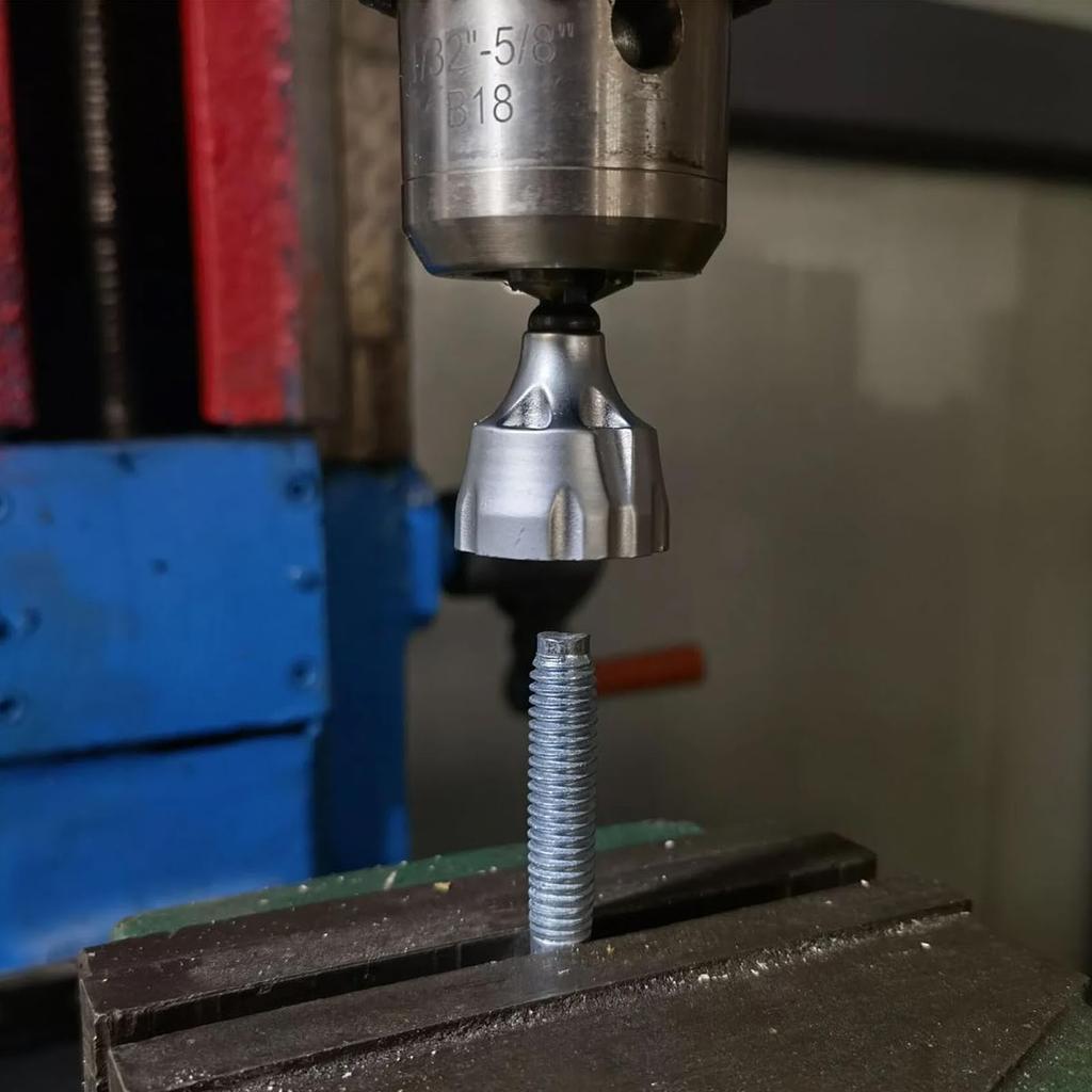 Hexagon Shank Universal Deburring External Chamfer Drill Bits Remove Burr for Metal Bolt Thread Repair Power Tools