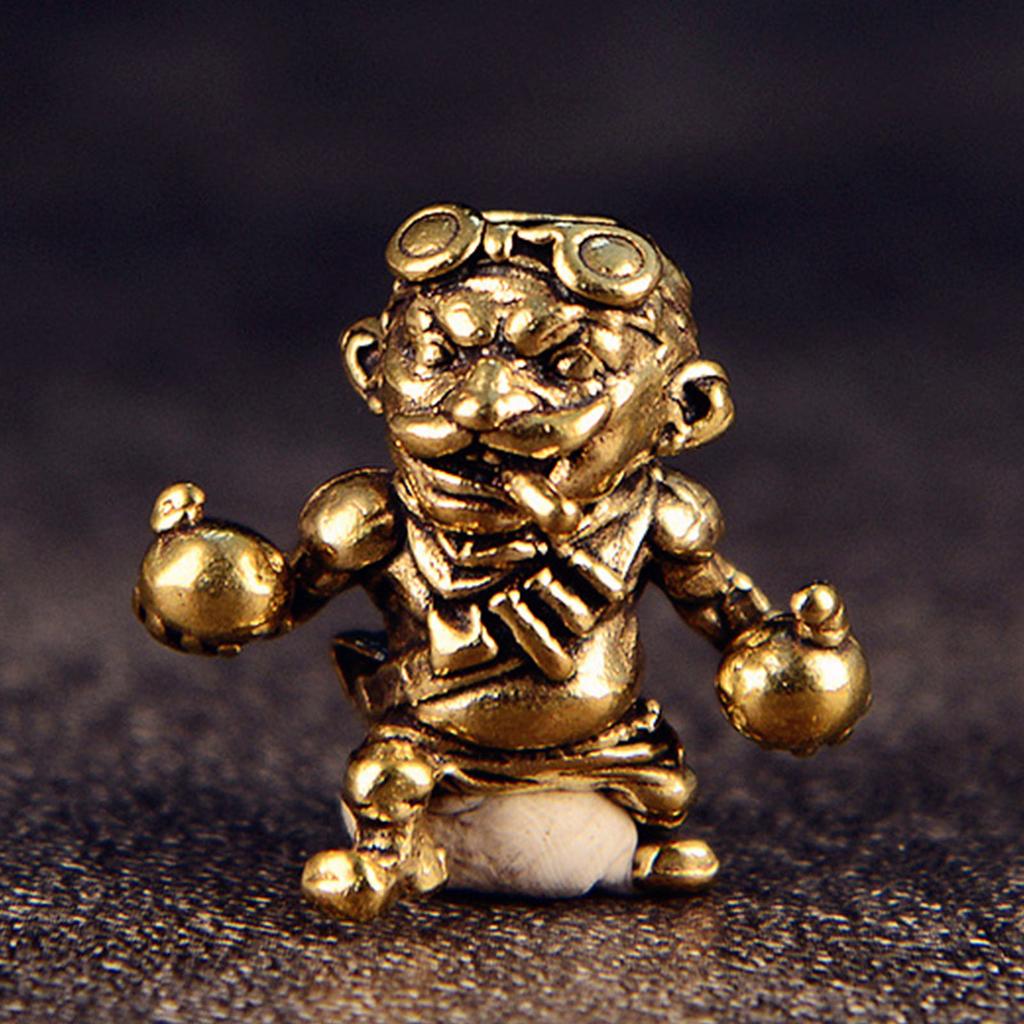 Ciondolo Artistico in Ottone Bomberman Paracord Laccetto Braccialetto Artigianale Fatto a Mano Accessorio Per la Realizzazione di Gioielli