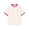 Fashionable Casual Versatile Breathable Comfortable Cultural Short Sleeve T-Shirt Women Tops Swan-White AHSW862-4