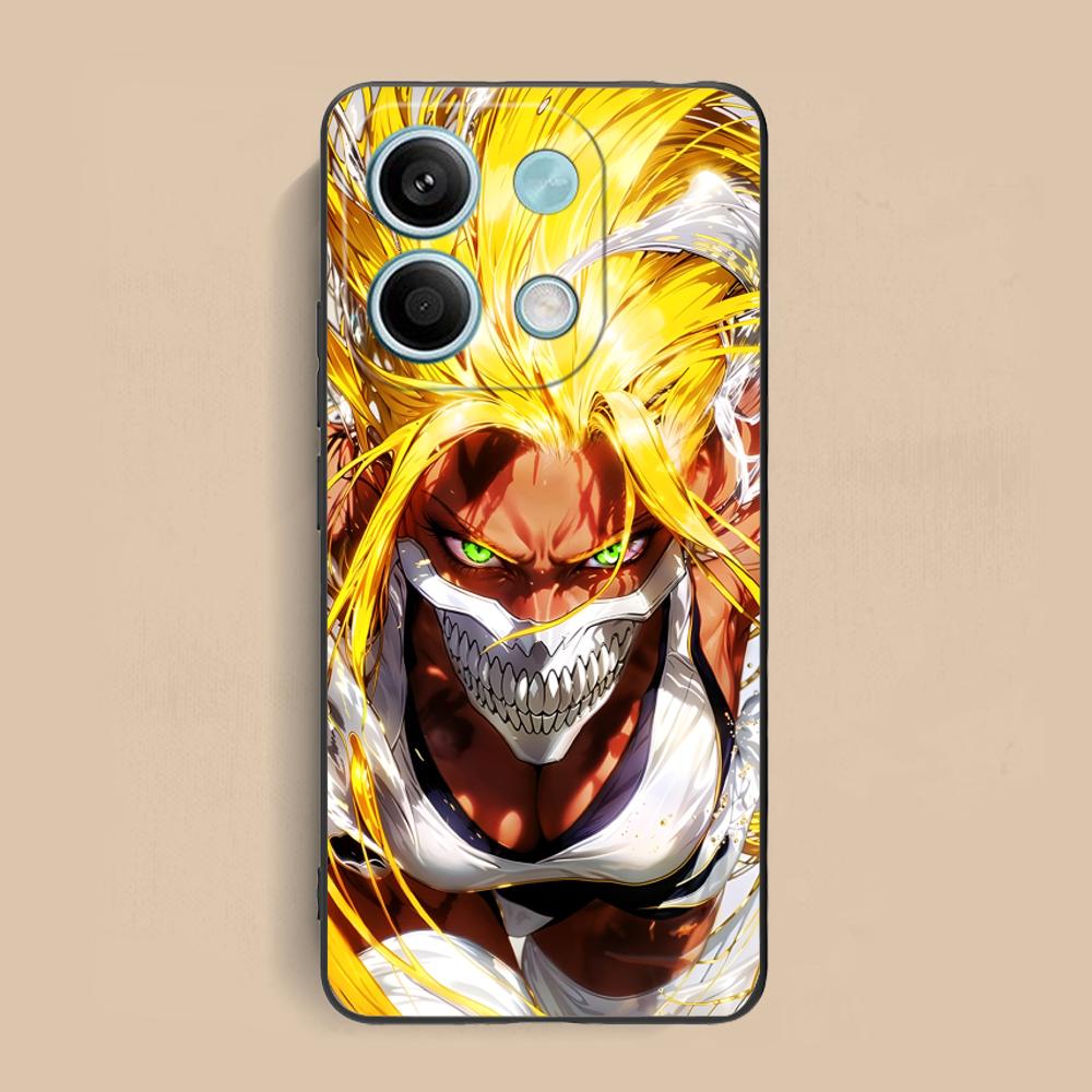 Bleach Tier Harribel Cell Phone Case for Xiaomi Redmi Note 14 13 12 11 S Pro Plus 4G 5G Colorful Printing Cover Luxury Pretty