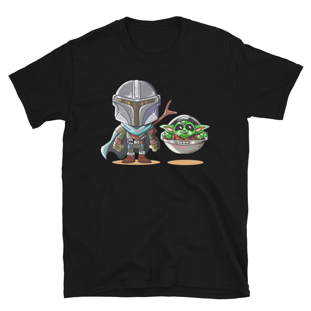 

Mandalori yod sci fi action movie fun graphic Short-Sleeve Unisex T-Shirt 3XL