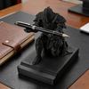 Printed Knight Pen Holder Multi-function Kneeling Knight Pencil Stand Home Office Desktop