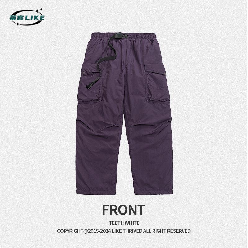 

Зимние мужские брюки 2024 года, устойчивые к холоду, ветрозащитные, водонепроницаемые, свободные и теплые, рабочие брюки 6XL фиолетовый