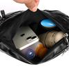 Multi Pocket Soft Leather Shoulder Crossbody Bag