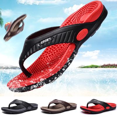 Erkekler Yaz Plaj Flip Flop Ayakkabı Sandalet Erkek Terlik Rahat Düz Ayakkabı
