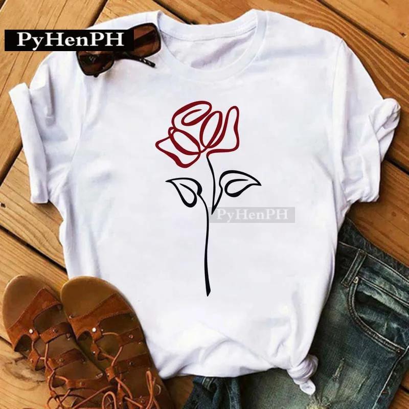 Women's Fashion Western Ballet Dancer Short Sleeve T-shirt Casual Elegant Summer Top Polyester Fabric Girl's Personality Sister