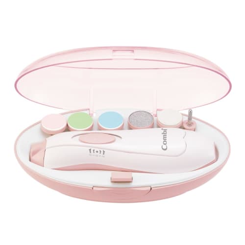 

Combi Baby and Mom Nail Care Set, Baby Pink, with 6 Attachments