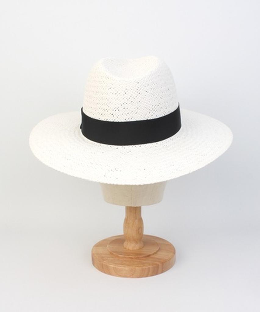 Yunibeosyeolkemiseuteuli Swing Bk Line White Fedora Summer Fedora