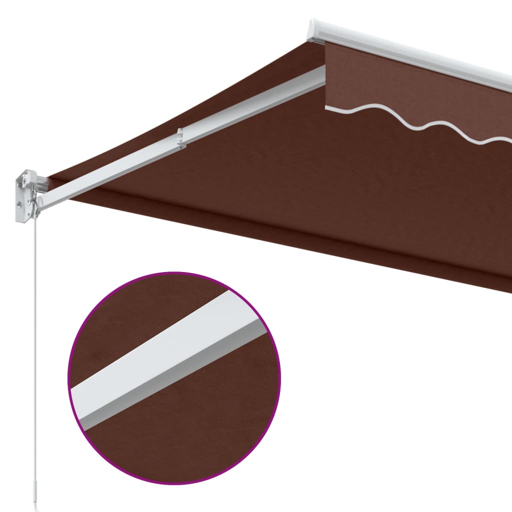 Manual Awning Brown 350x250 cm
