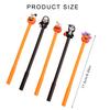5Pcs Halloween Cartoon Gel Pen, 0.5MM Needle Tip, Quick Drying, Write Smoothly for Student Adult Noting Journaling
