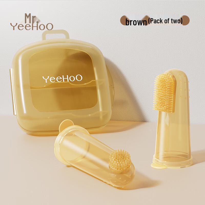 YEEHOO Baby Silicone Finger Toothbrush