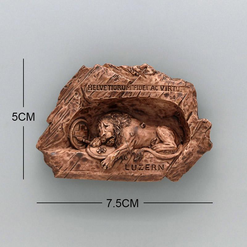 Oscar magnetic refrigerator 3d fridge magnet Hollywood USA Finnish crown Egyptian pharaoh lucerne lion tourism souvenir magnetic