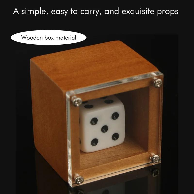 New Magic Dice Magic Props Dice Trick Dot Number Change Dice Magic Stage Illusion Props Toys For Kids Adults