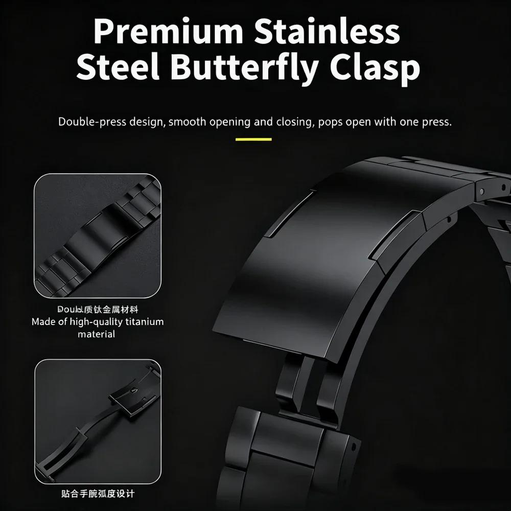 22mm 20mm Quick release Titanium Strap for Amazfit T-Rex3 Pro 48mm 44mm Wristband for Amazfit Balance 2/Bip 6 5/Active 2/GTS/GTR