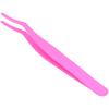 Eyelashes Tweezer False Lash Application Curved Stainless Steel Eyelash Extension Auxiliary Clip