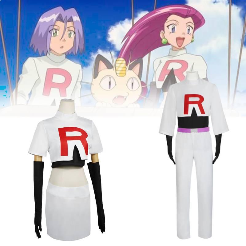 Pokemon Cosplay Kostümset für Fans von Ashs Begleitern