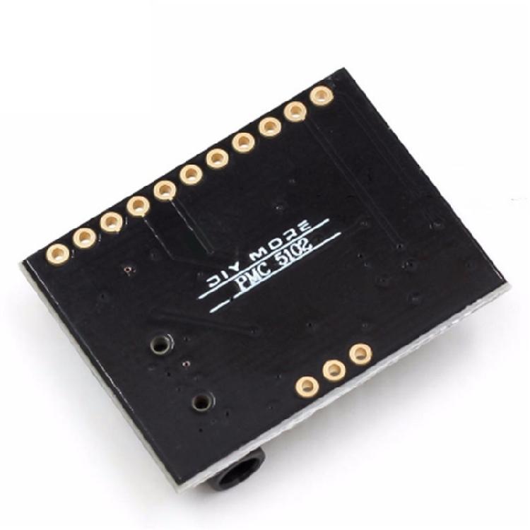 PCM5102A Sound Card Module Board Digital PCM5102A Sound Board Voice Module Stereo Sound Card with 3.5mm Output