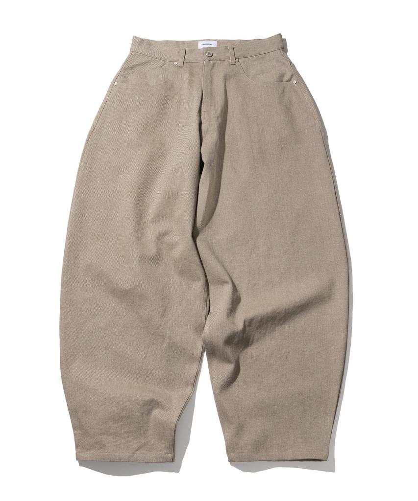 MASSNOUN Unmeasured Cation Balloon Pants Msicp001-Sd